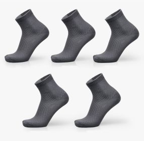 Socks men's new bamboo fiber men's socks (Option: 5Iron gray)